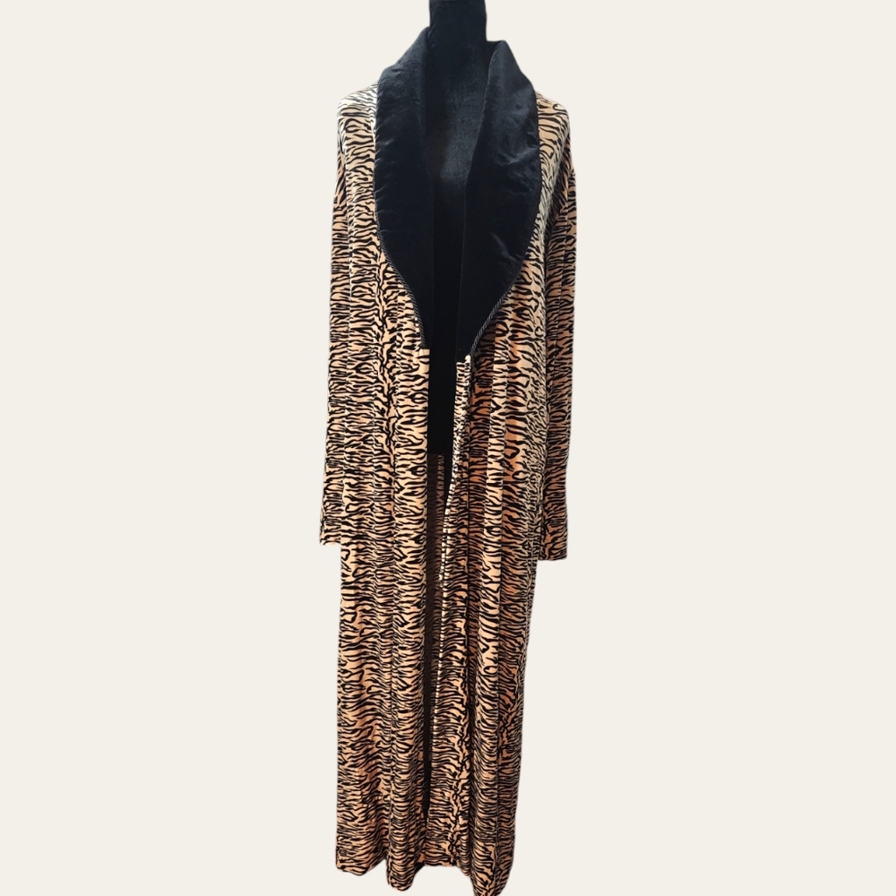 🖤Vintage Diamond Tea Robe - Picture 9 of 12